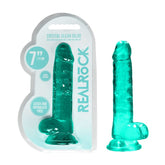 REALROCK 7 Inch Realistic Dildo With Balls