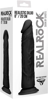 Realrock Skin Dildo Black