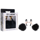 Soft Puff Nipple Clamps for Playful Sensation Play
