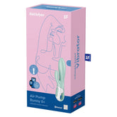 Satisfyer Air Pump Bunny 5 Inflatable Rabbit Vibrator Mint