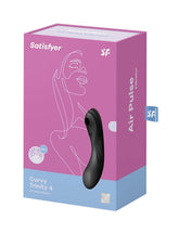 Satisfyer Curvy Trinity 4 Air Pulse Vibrating G Spot Massager
