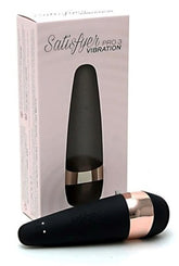 Satisfyer Pro 3 Air Pulse Stimulator With Vibration