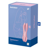 Satisfyer Threesome 1 Layon Multi Functions Clitoral Vibrator