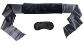 Sex and Mischief Satin and Fur Sex Strap