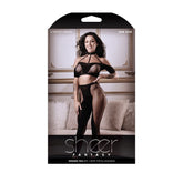 Sheer Fantasy Missing You Top & Leggings - 1size