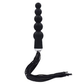 Silicone 5 Anal Beads With Whip