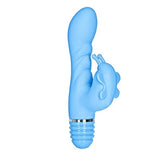 Silicone Bendies Bendi Butterfly Blue