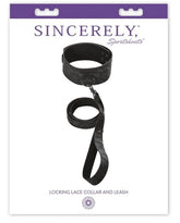 Sincerely Locking Lace Collar and Leash