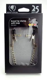 Spartacus Adjustable Broad Tip Clamps with Loop Link Chain