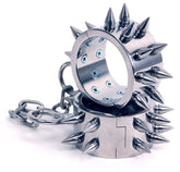 Elevate BDSM Pleasure - Hell's Couture Spiked Metal Restraints