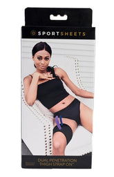 Dual Penetration Thigh Strap-On by Sportsheets