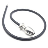 Steel Anal Plug Enema System