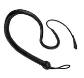 Stockmans Black Leather Whip 60cm