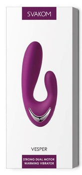 Svakom Vesper Strong Dual Motors Warming Vibrator