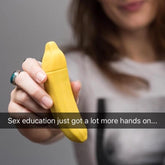 The Banana Emojibator Personal Adult Massager