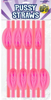 Pipedream The Original Pussy Party Straws 8 Pack