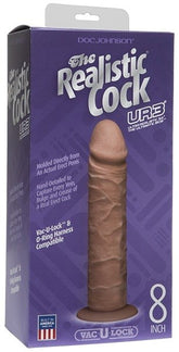 The Realistic Cock UR3 Brown 8 inch