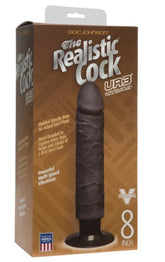 The Realistic Cock UR3 Vibrating 8 in. Black