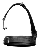 Thin Bondage Collar with Nose Hook