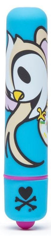 tokidoki Single Speed Mini Bullet Vibrator Blue Doughnut Bird