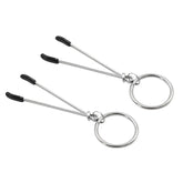 Tweezer Nipple Clamp with Metal O-Ring