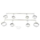 Unisex Heavy Duty Stainless Steel Wrist-Ankle Spreader