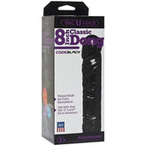 Vac-U-Lock Code Black 8 inch Classic Dong
