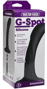 Vac-U-Lock G-Spot Silicone Attachment Black