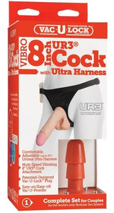 Vac-U-Lock Vibrating 8 UR3 Cock Set 1