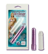 Waterproof Micro Massager with Silicone Sleeve