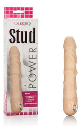 Waterproof Power Stud Rod Vibrating Dildo Ivory