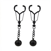 Weighted Orbs Nipple Clamps