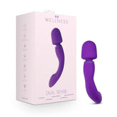 Blush Novelties Wellness Dual Sense - Powerful Wand and Vibrator Combo