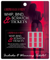 Whip Bind and Scratch Tickets