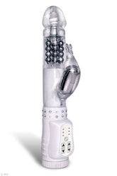 Pipedream White Diamond Multi Functions Rabbit Vibrator
