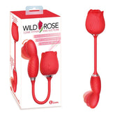 Icon Brands' Wild Rose COME HITHER - Dual Stimulation Air Pulse Delight