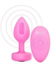 Luxurious Remote-Controlled Vibrating Heart Plug by B-Vibe
