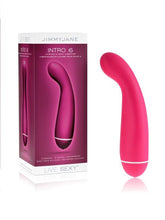 Jimmyjane INTRO 6 Silicone G-Spot Vibrator Pink