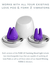 Jimmyjane Love Pods Tre Pure UV Sanitizing Mood Light