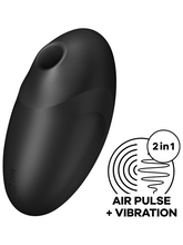Satisfyer Vulva Lover 3 Black Air Pulse Clitoral Vibrator