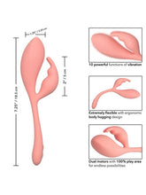 Elle Liquid Silicone Bunny 10 Functions Rabbit Massager