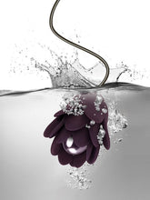 Zinnia Purple and Lilac Remote Control Bullet Vibrator