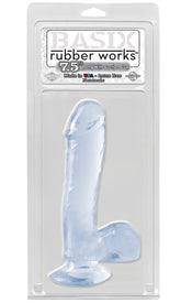 Pipedream Basix 7.5 Inch Thin Suction Cup Realistic Dong