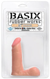 Pipedream Basix 5 inch Realistic Dildo Flesh