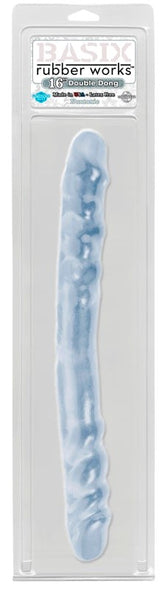 Pipedream Basix Realistic Double Dong 16 inch Clear