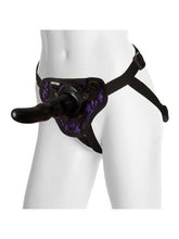 Doc Johnson Black Rose Harness Your Desire Strap-On Set