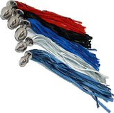 Butt Plug With Leather Whip Large Navy