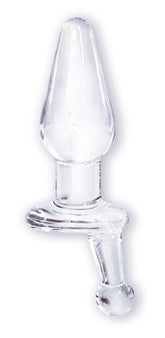 Buttman's Viewable Glass Butt Plug Bishop