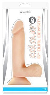 Colours 6 Inch Dual Density - Flesh