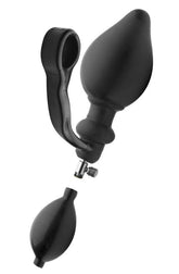 XR Brands Expander - Inflatable Plug with Cock Ring & Removable Pump